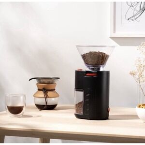 Bodum 11750-01US Bistro Burr Electric Coffee Bean Grinder w Conical Hopper (NIB)